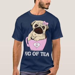 Camiseta Gracioso perro pug aguijón Perro Raza de perro Mas