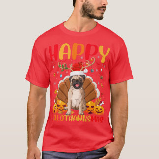 Camiseta Gracioso Perro Pug Lover Feliz Pug HelloMas