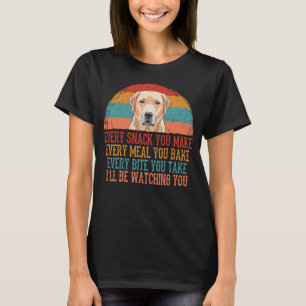 Camiseta Gracioso perro recuperador de labrador