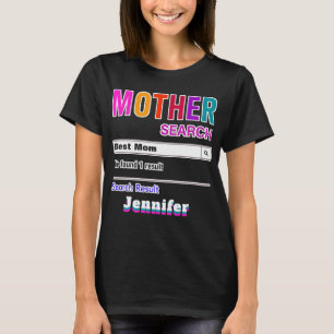 Camiseta Gracioso Personalizado Best Mom Gift