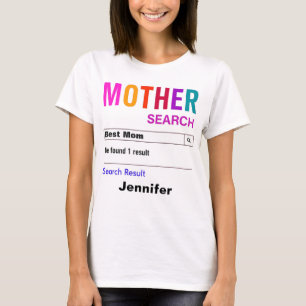 Camiseta Gracioso Personalizado Best Mom Gift