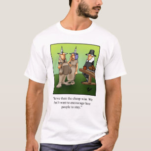 Camiseta Gracioso Personalizado de Acción de Gracias Tee Sh