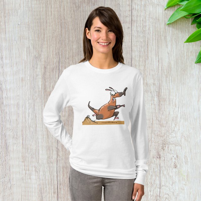 Camiseta Gracioso Personalizado de Anteater Quirky Running  (Subido por el creador)