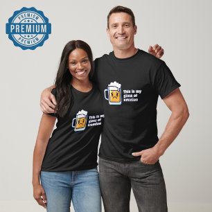 Camiseta Gracioso Personalizado de cerveza Mug - Vidrio de 