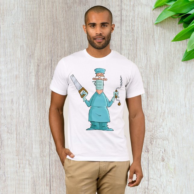 Camiseta Gracioso Personalizado de Cirujano Humor Médico Gr (Subido por el creador)