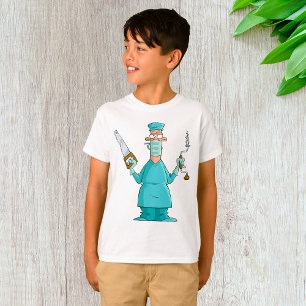 Camiseta Gracioso Personalizado de Cirujano Humor Médico Gr