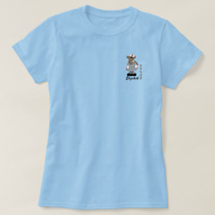 Camiseta Gracioso Personalizado de Diseño de Oso Teddy Enf