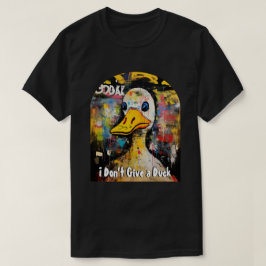 Camiseta Gracioso Personalizado de pato cita graffiti de ar