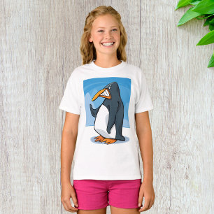 Camiseta Gracioso Personalizado de Pingüinos Enfadados, Gua