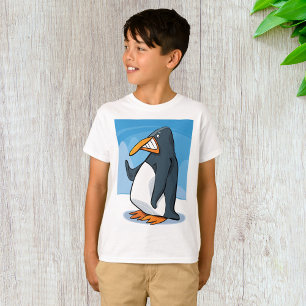 Camiseta Gracioso Personalizado de Pingüinos Enfadados, Gua