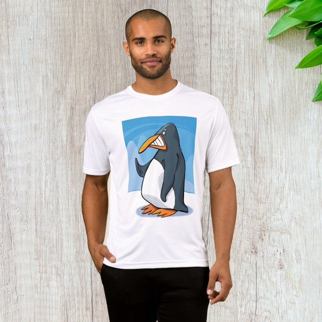 Camiseta Gracioso Personalizado de Pingüinos Enfadados, Gua (Subido por el creador)