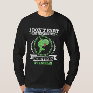 Camiseta Gracioso Pescado Razonado Con Humor Diciendo Que N