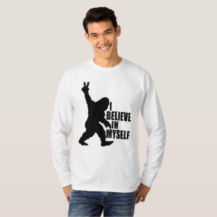 Camiseta Gracioso pez gordo -creo en mí mismo