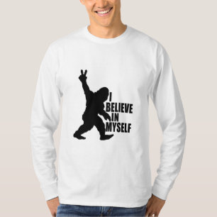 Camiseta Gracioso pez gordo -creo en mí mismo