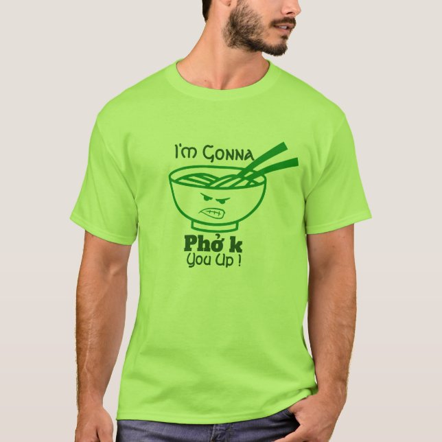 Camiseta Gracioso Pho Pun Chistes St. Patrick's Day Irish G (Anverso)