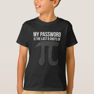Camiseta Gracioso Pi - Nerd Mathematics Geek