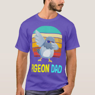 Camiseta Gracioso pichón papá papá papá papá papá regalo ho
