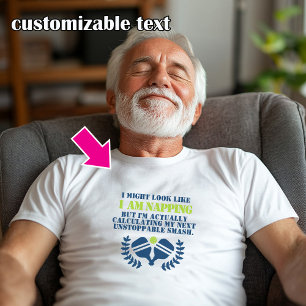 Camiseta Gracioso pickleball de Grandad