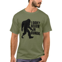 Gracioso pie-no creo en los humanos