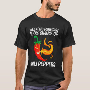 Camiseta Gracioso Pimienta De Chili Para Los Hombres Las Mu