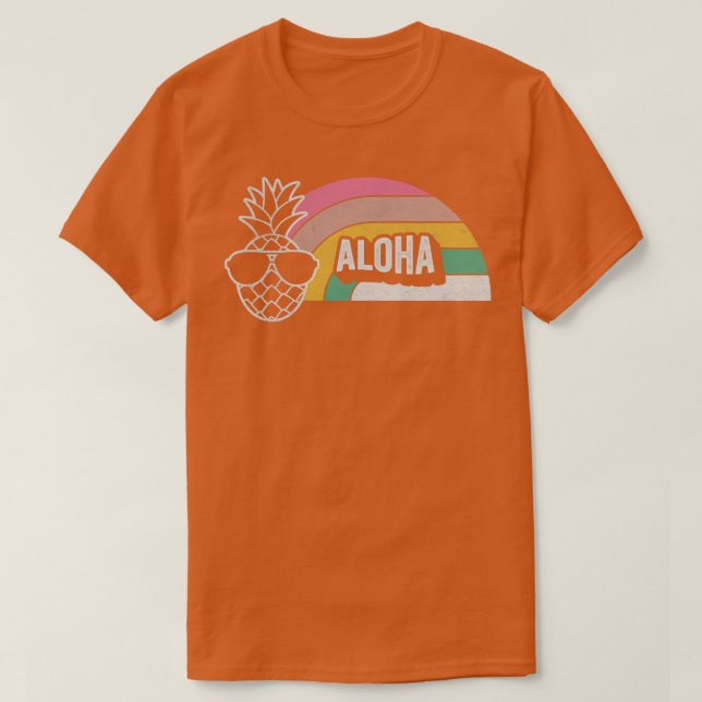 Camiseta Gracioso piña Lover Aloha Tropical Summer Vibes (Diseño del anverso)