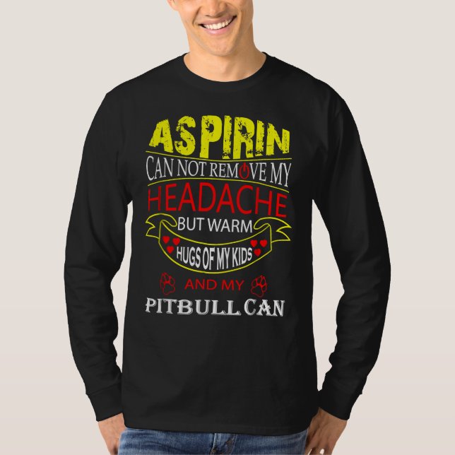 Camiseta Gracioso Pitbull Por El Bulldog De Pit Amo A Mamá  (Anverso)