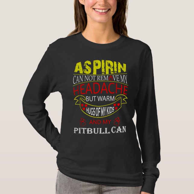 Camiseta Gracioso Pitbull Por El Bulldog De Pit Amo A Mamá  (Anverso)