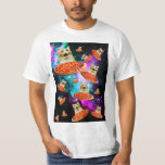 Camiseta Gracioso pizza espacial<br><div class="desc">Diseño divertido y loco para los regalos más frescos!</div>