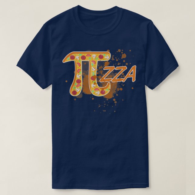 Camiseta Gracioso Pizza Lover 3  (Diseño del anverso)