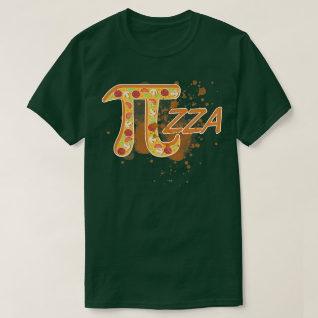 Camiseta Gracioso Pizza Lover 3  (Diseño del anverso)