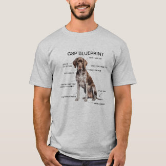 Camiseta Gracioso plan de punteros alemán de corto alcance