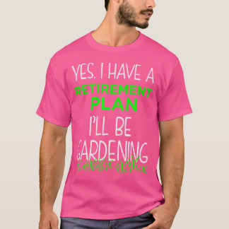 Camiseta Gracioso plan de retiro regalo de vacaciones de ja
