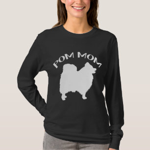 Camiseta Gracioso Pom Pomeranian Lover Perro Mamá Pom Lover