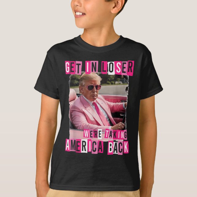 Camiseta Gracioso, ponte perdedor. Estamos recuperando a Es (Anverso)