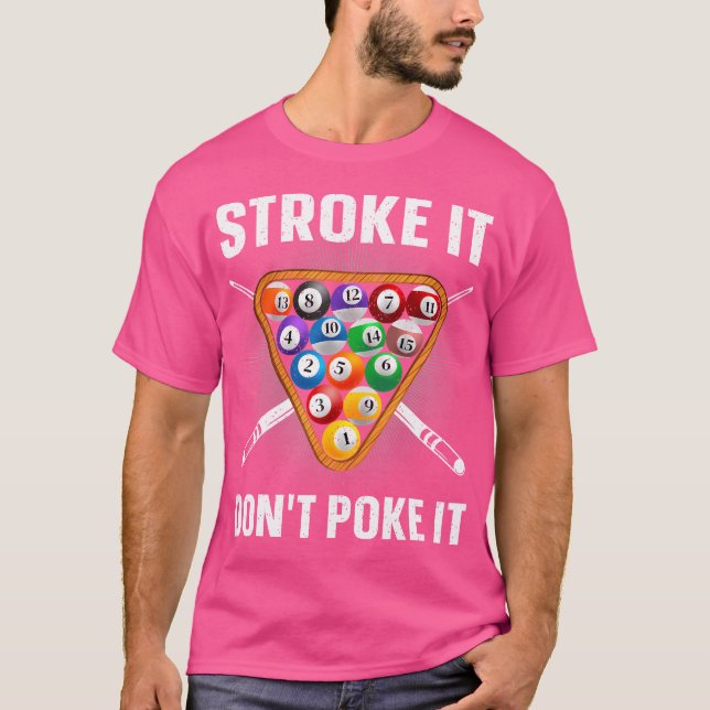 Camiseta Gracioso Pool Art Para Billiards Lover Pool Player (Anverso)