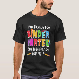 Camiseta Gracioso Primer Día De Los Niños De Los Jardines I