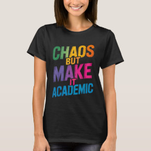 Camiseta Gracioso Primer Día De Maestros Escolares Estudian