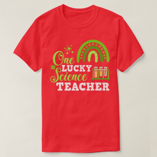 Camiseta Gracioso profesor de ciencias St. (Diseño del anverso)