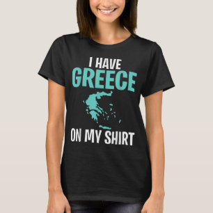 Camiseta Gracioso profesor de geografía tengo a Grecia en m