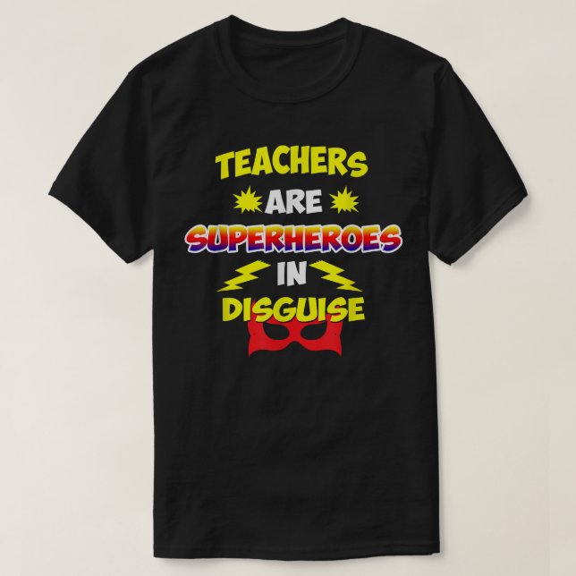 Camiseta Gracioso profesor de guardería - Superpotencia de  (Diseño del anverso)