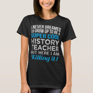Camiseta Gracioso profesor de historia