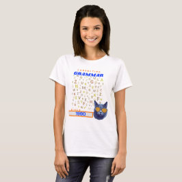 Camiseta Gracioso profesor de inglés - Corregir tu gramátic