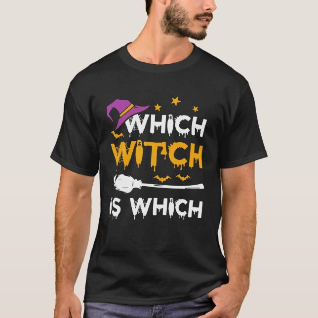 Camiseta Gracioso profesor de inglés Witch Halloween (Anverso)