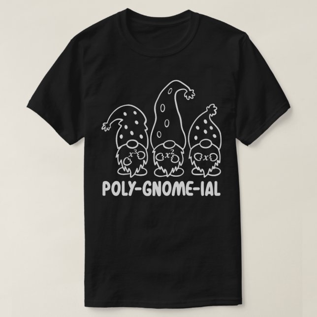Camiseta Gracioso profesor de matemáticas del genoma polino (Diseño del anverso)