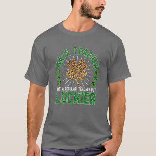 Camiseta Gracioso profesor de matemáticas en el Día de San