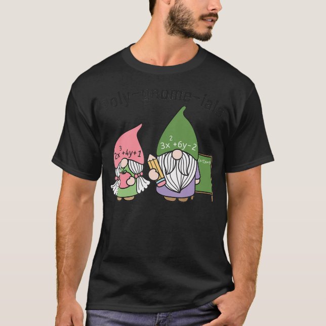 Camiseta Gracioso profesor de matemáticas, profesor de álge (Anverso)