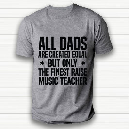 Camiseta Gracioso profesor de música profesional Dad White