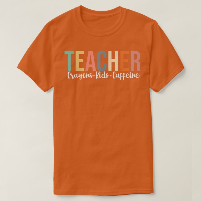 Camiseta Gracioso Profesor De Vuelta A La Escuela, Maestro  (Diseño del anverso)
