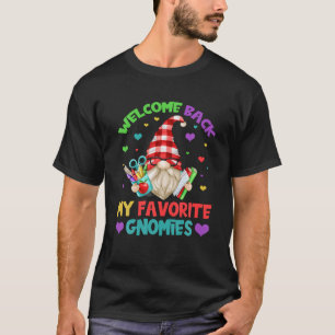 Camiseta Gracioso Profesor Gnome Tee - Muy Bien Bienvenido 