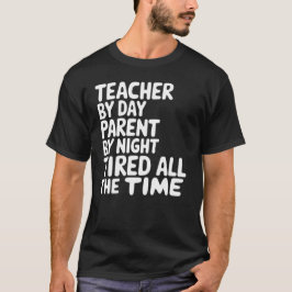 Camiseta Gracioso profesor y cita de padres